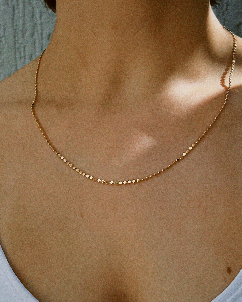 COLAR DIAMANTADO FINO