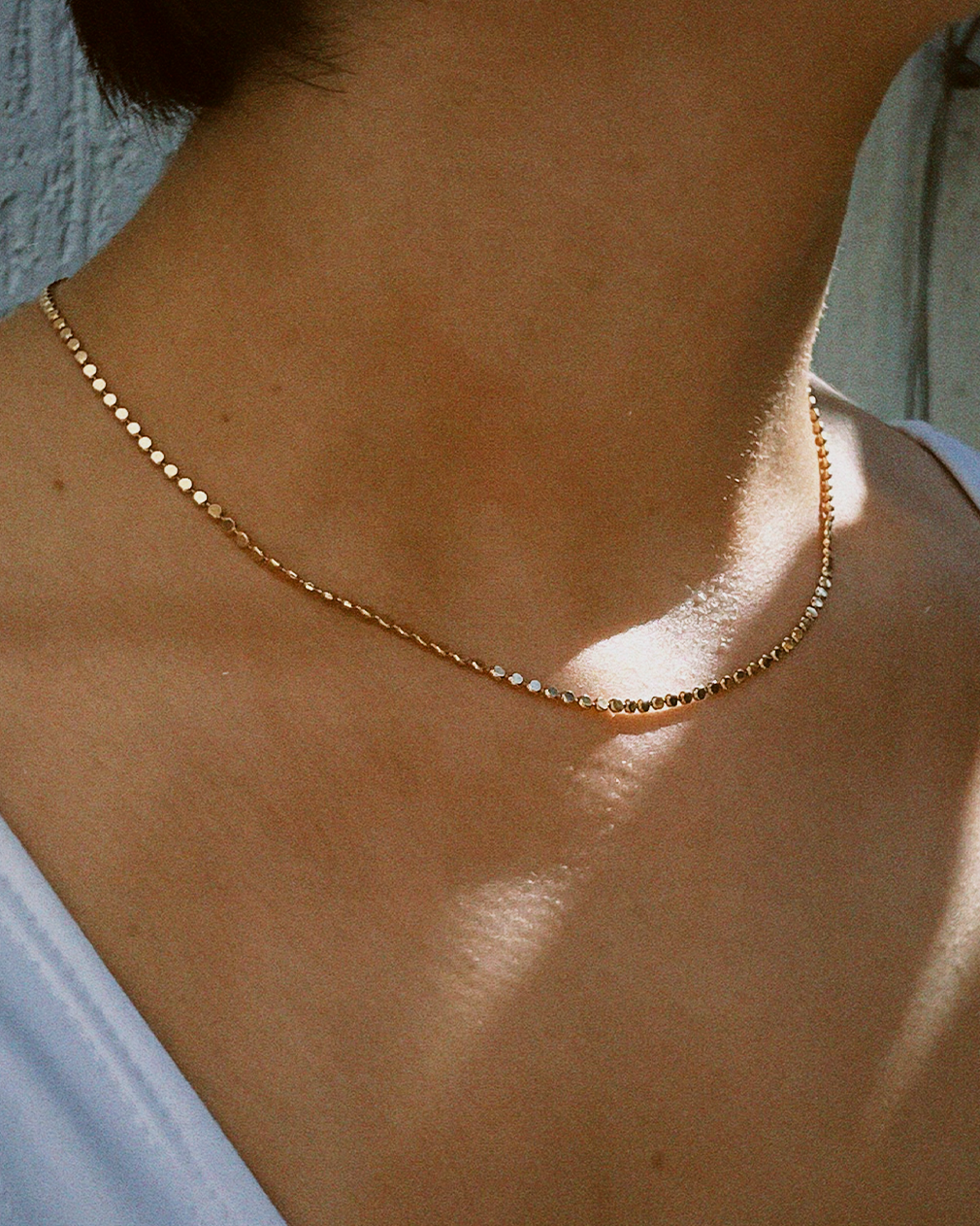 COLAR DIAMANTADO FINO