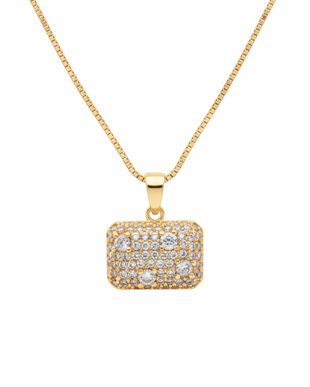 Colar Glow Square